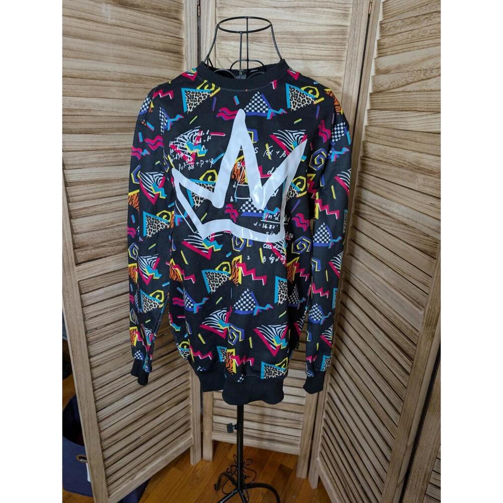 Screenshot All Over Print Crewneck Sweatshirt Mens‎ M Long Sleeve Streetwear